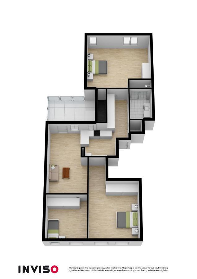 Bryggen Apartments 卑爾根 外观 照片